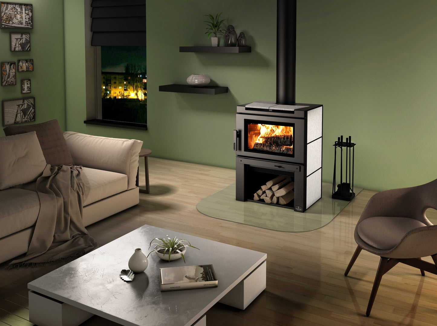 Matrix Wood Stove