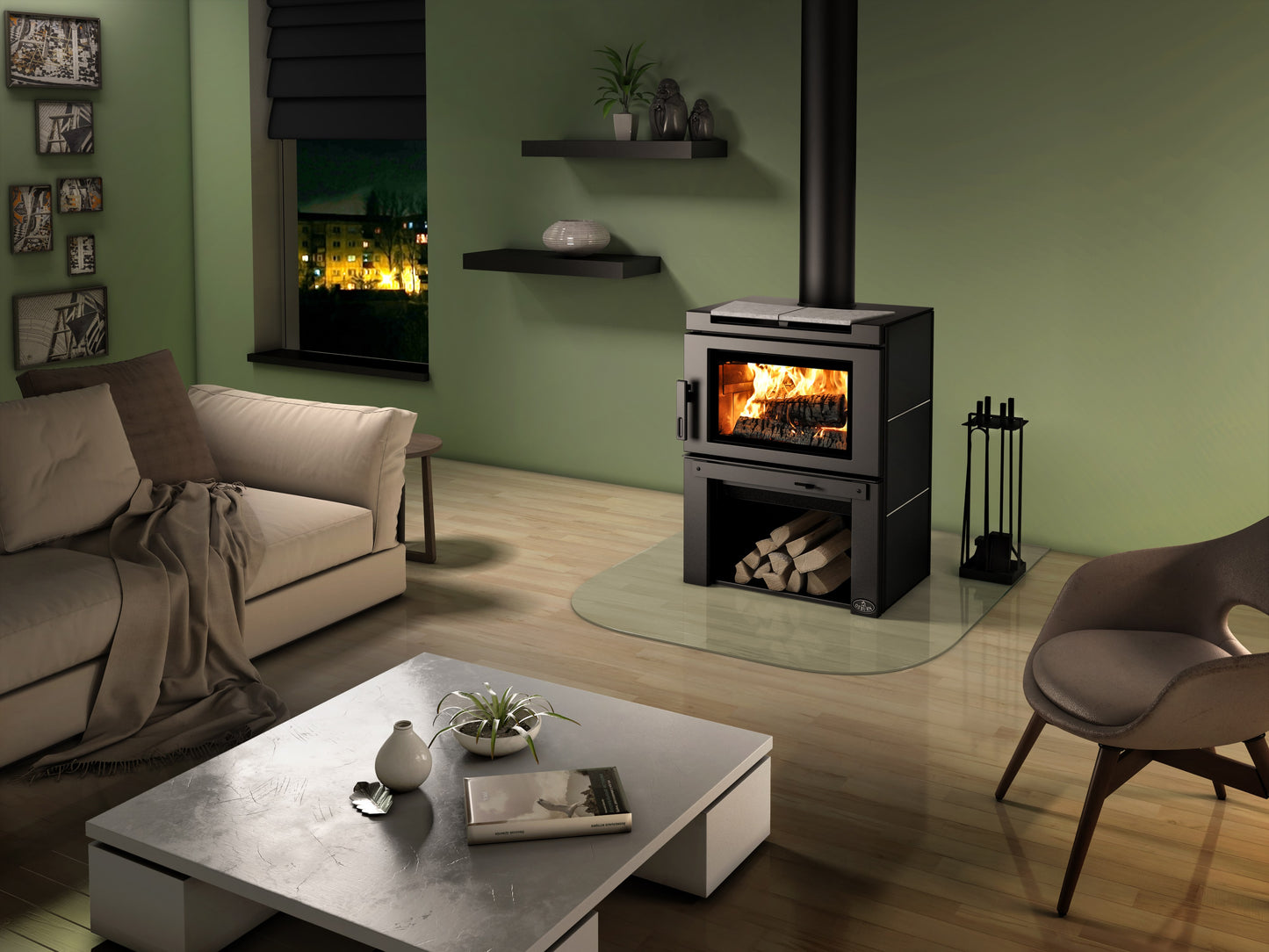 Matrix Wood Stove