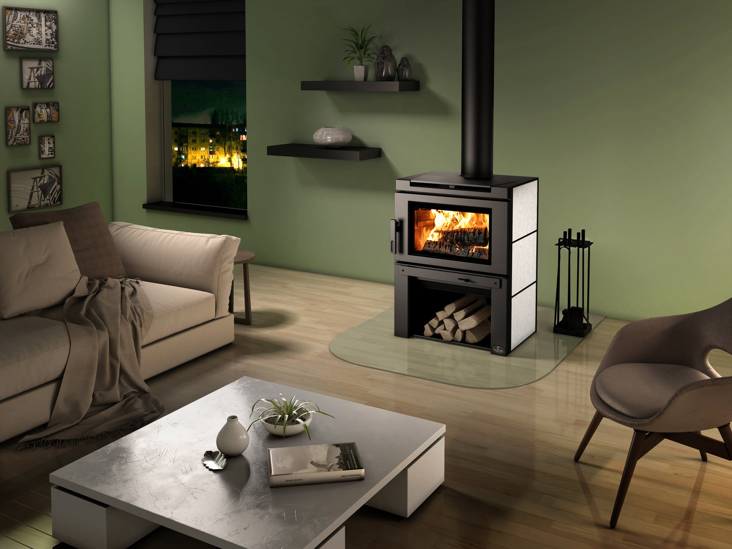 Matrix Wood Stove