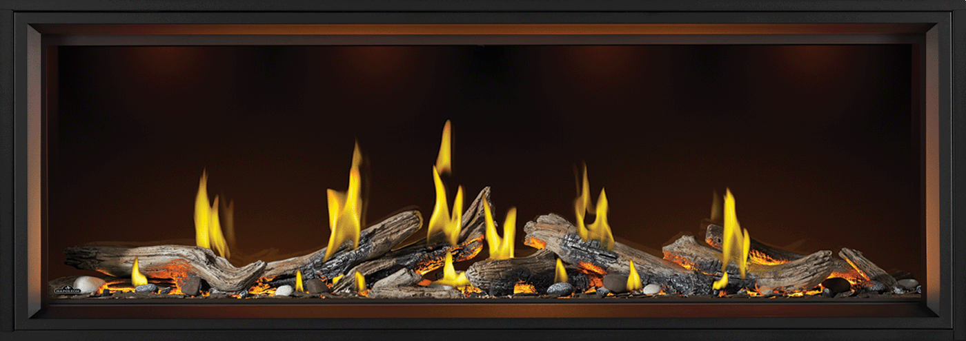 Tall Linear Vector w/ Luminous Logs