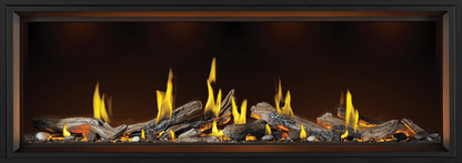 Tall Linear Vector w/ Luminous Logs